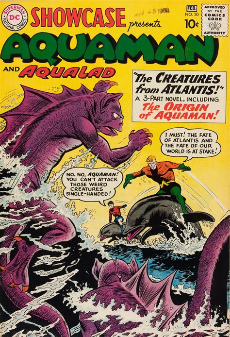 MONSTER BRAINS: Aquaman Comic Covers