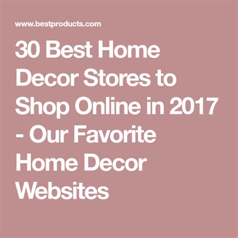 Home Decor Website Tabs That We Always Seem to Have Open | Decor stores online, Home decor store ...