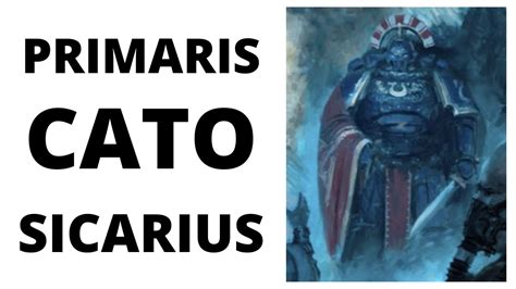 I, Cato Sicarius will Get a New Model? Space Marine Character Teased ...