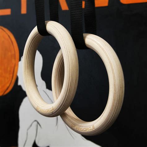 CrossFit Rings - Best Wooden Rings for Gymnastic Workouts | WOD Tools