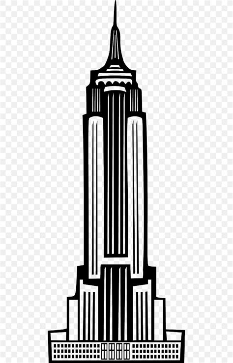 Empire State Building Rockefeller Center Clip Art, PNG, 640x1280px ...