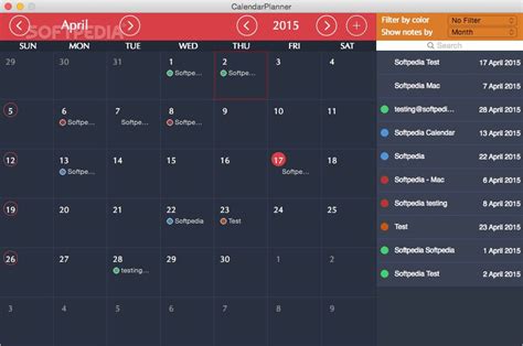 Calendar Planner (Mac) - Download