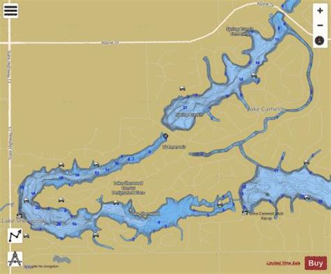 Lake Sherwood Fishing Map | Nautical Charts App