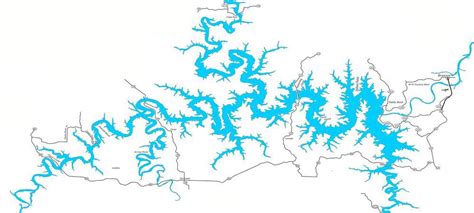 Table Rock Lake Map With Mile Markers | Brokeasshome.com