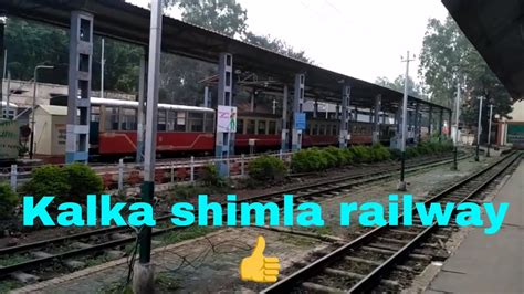 Kalka railway station full view.|| Kalka shimla railway. - YouTube