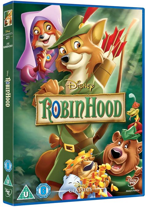 Robin Hood (Disney) | DVD | Free shipping over £20 | HMV Store