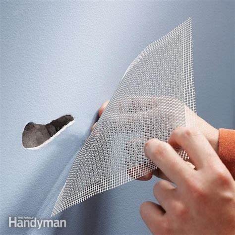 How To Repair A Hole In Drywall With Mesh - Wall Design Ideas