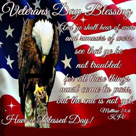 Patriotic Veterans Day Blessings Quote Pictures, Photos, and Images for ...