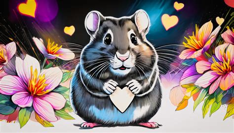 Hamster, Digital Drawing, Animal Free Stock Photo - Public Domain Pictures