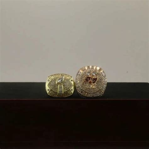 2 Tampa Bay Buccaneers Super Bowl Rings Set – Championship Rings Store