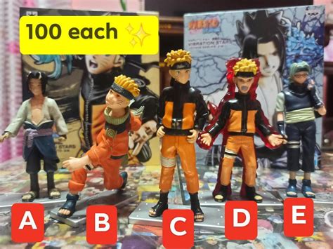 Naruto Figures Bootleg, Hobbies & Toys, Toys & Games on Carousell