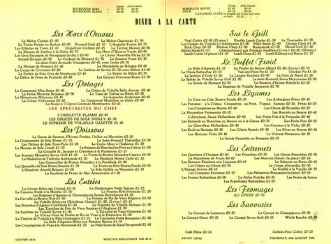 James Walsh Food And Movie Diary: Old Menu And Photos The Savoy Hotel In London Circa 1965 / Old ...