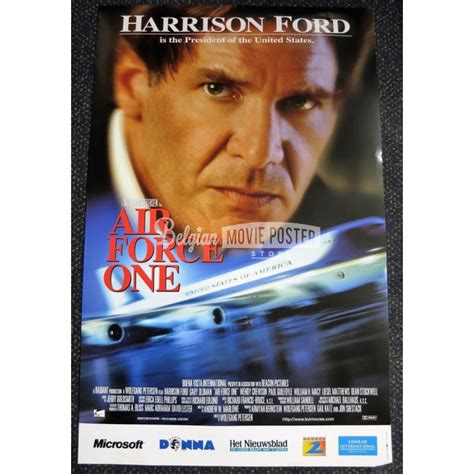 AIR FORCE ONE - Belgian Movie Poster Store