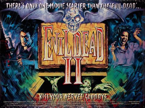 Evil Dead II Original 1987 British Quad Movie Poster - Posteritati Movie Poster Gallery