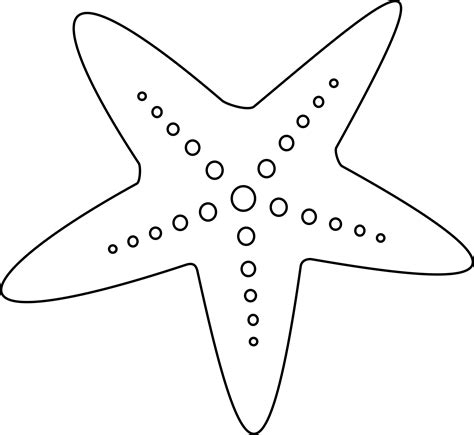 Free Starfish Line Cliparts, Download Free Starfish Line Cliparts png ...