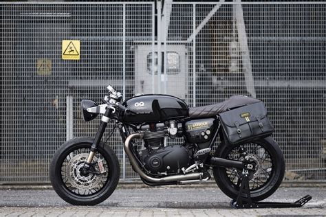 The GQ x Barbour x Untitled Motorcycles Triumph Thruxton 1200 R