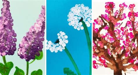 Cotton buds instead of paint brushes: 8 amazing projects to try out - CreativoMedia.co.uk