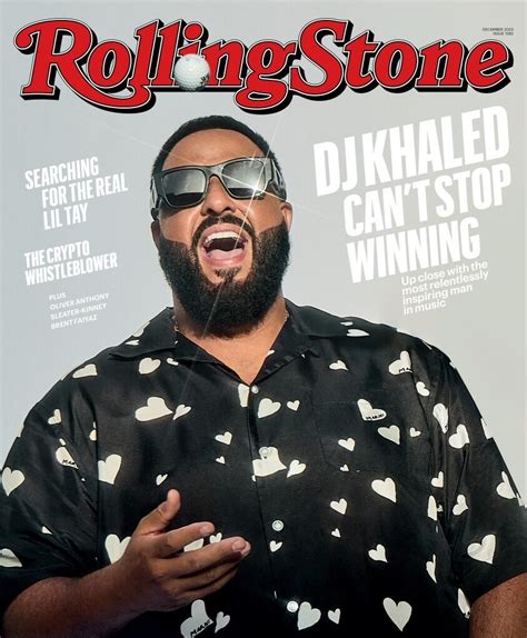 inmate Magazine | Rolling Stone Magazine December 2023: DJ Khaled