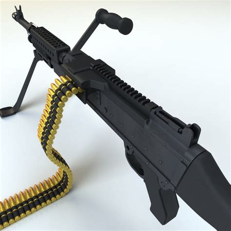 3d m240 machine gun