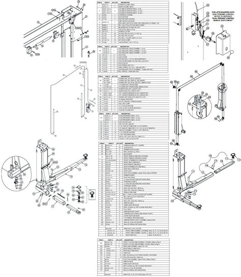 Challenger lift replacement parts - Equipment Parts Canada