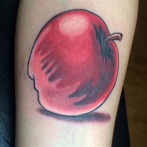 Red Apple - Tattoos by Aaron Broke