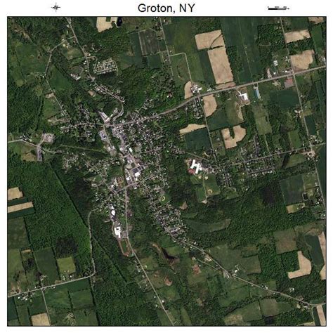 Aerial Photography Map of Groton, NY New York