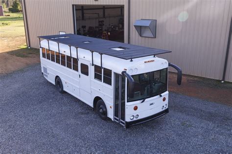 Solar-powered school bus home makes a modern mobile home - Curbed | Rv ...