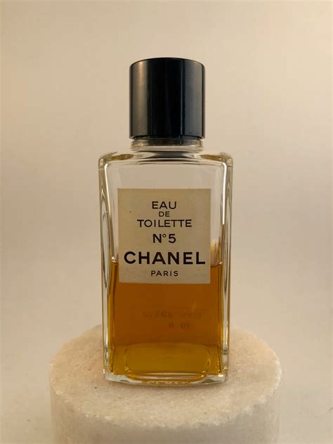 Vintage Chanel No. 5 Eau De Toilette 118 Ml Splash 80% Vol. - Etsy