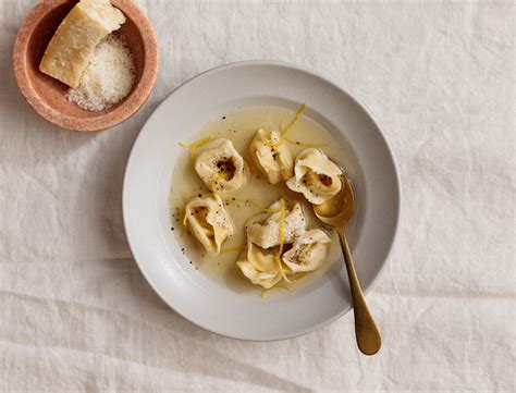 Three-Cheese Tortellini en Brodo Recipe | goop