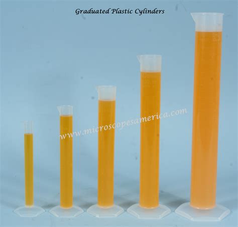 Graduated Plastic Beakers and Graduated Plastic Cylinders