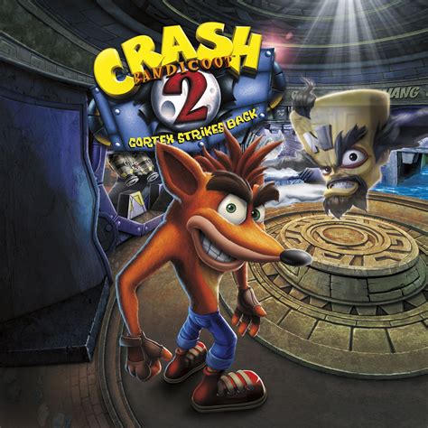 Crash Bandicoot 2: Cortex Strikes Back Cover Art