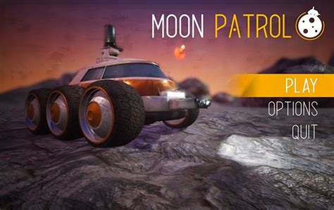 Moon Patrol remake on Behance