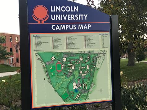 Lincoln University, Campus Map, Hbcu