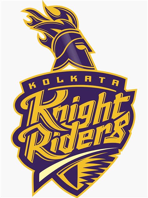 "Kolkata Knight Riders" Sticker by bendorse | Redbubble