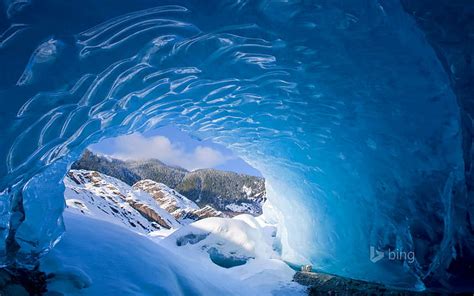 HD wallpaper: Glacier, Mendenhall, Juneau, Alaska, white snow, winter ...