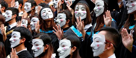 Hong Kong Protests Heat Up As Demonstrators Defy Face Mask Ban On Halloween | The Daily Caller