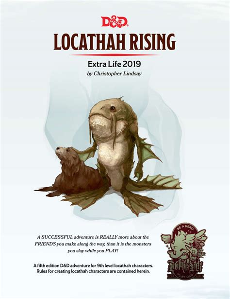 Locathah Rising (5e) - Wizards of the Coast | Dungeon Masters Guild