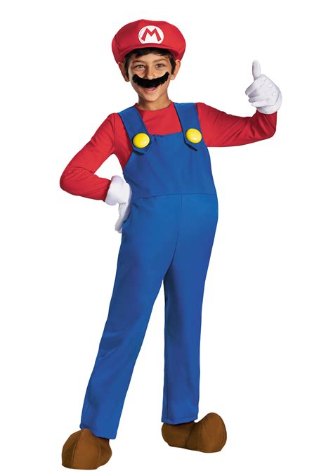 Boys Mario Prestige Costume