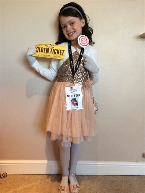 Veruca Salt from Charlie & the Chocolate Factory - World Book Day Costume Literary Costumes ...