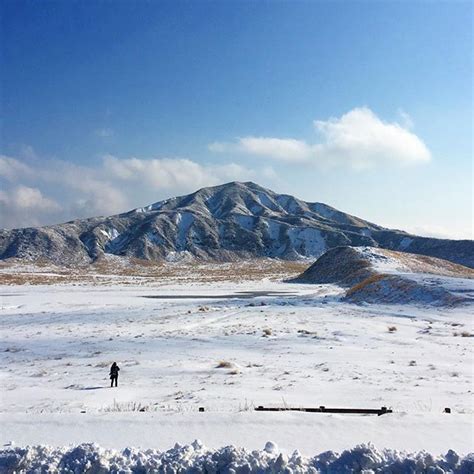 Mount Aso in winter is an awe-inspiring (but cold!) experience. Mount Aso | Volcanoes in Japan ...