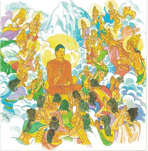 Dhammapada, Verse 181 - The Story of the Buddha’s Return from the ...