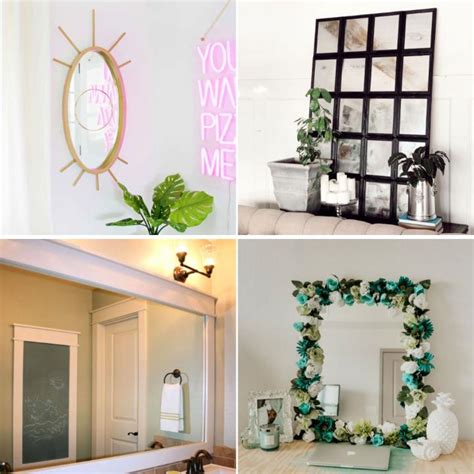 20 DIY Mirror Frame Ideas To Make Your Own Decorative Mirror