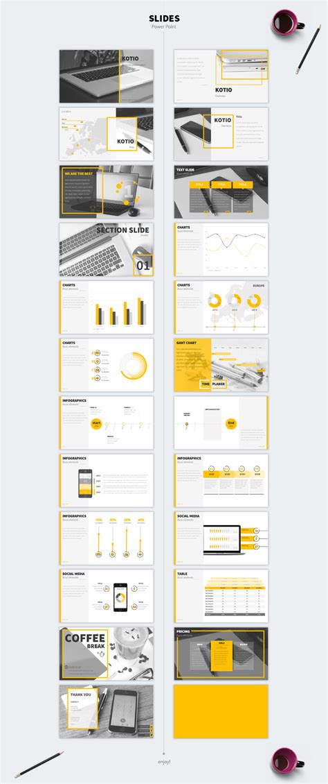 Kotio free Power Point Business Presentation (23 slides) - Just Free ...