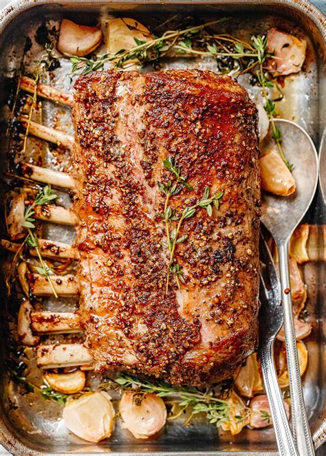 Roasted Rack of Lamb Recipe with Butter Sauce – Roasted Lamb Rack Recipe — Eatwell101