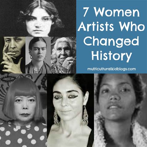 7 Women Artists Who Changed History - Multicultural Kid Blogs