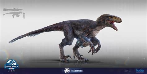 J. Lesaffre - Jurassic World : Utahraptor / Miragaia / Concavenator