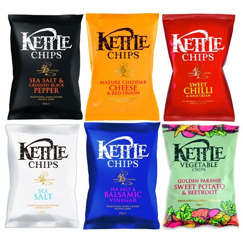 Kettle Chips 6er Spar-Set | Online kaufen im World of Sweets Shop