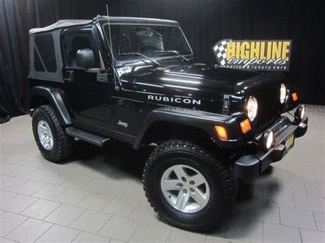 Find used 2003 JEEP WRANGLER RUBICON 4 X 4 4.0 6 CYL, SOFT TOP ...