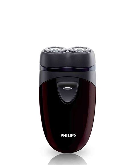 Philips Men's Electric Travel Shaver - Burgundy, Grey – The Culinarium