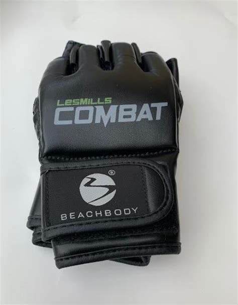 Les Mills Combat Beach Body Workout Training Gloves Unisex (Size Small)